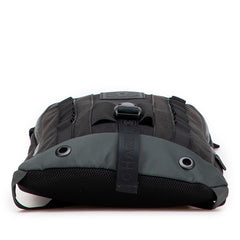 シャネル スポーツライン ココマーク リュック バックパック カーキグリーン ブラック キャンバス レザー レディース CHANEL 【中古】