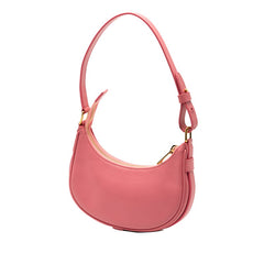 セリーヌ ハンドバッグ ホーボーバッグ ピンク レザー レディース CELINE 【中古】