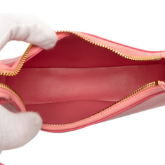 セリーヌ ハンドバッグ ホーボーバッグ ピンク レザー レディース CELINE 【中古】