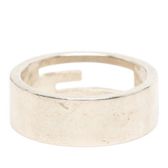 グッチ ブランデッドG リング 指輪 #23 SV925 シルバー メンズ GUCCI 【中古】