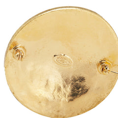 シャネル ヴィンテージ ココマーク ブローチ ゴールド メッキ レディース CHANEL 【中古】