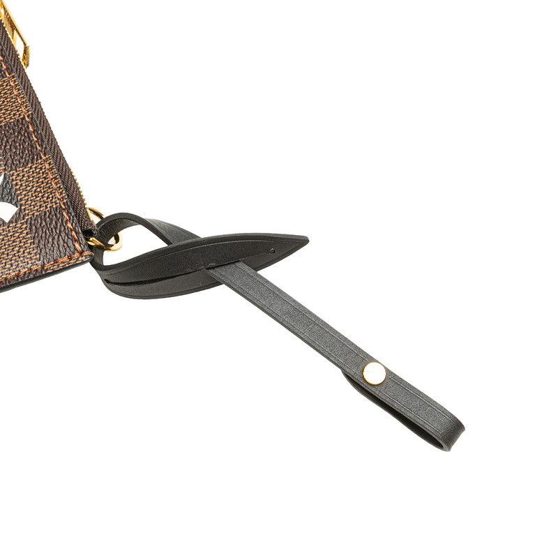 ルイ ヴィトン ダミエ ベルモントNV MM 付属ポーチ ポーチ コインケース N60293 ブラウン マルチカラー PVC レディース LOUIS VUITTON 【中古】