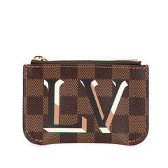 ルイ ヴィトン ダミエ ベルモントNV MM 付属ポーチ ポーチ コインケース N60293 ブラウン マルチカラー PVC レディース LOUIS VUITTON 【中古】