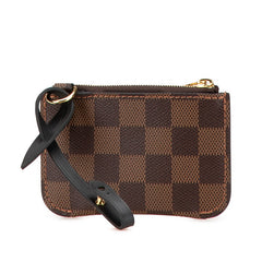 ルイ ヴィトン ダミエ ベルモントNV MM 付属ポーチ ポーチ コインケース N60293 ブラウン マルチカラー PVC レディース LOUIS VUITTON 【中古】