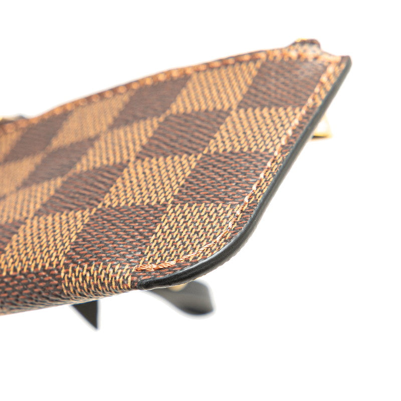 ルイ ヴィトン ダミエ ベルモントNV MM 付属ポーチ ポーチ コインケース N60293 ブラウン マルチカラー PVC レディース LOUIS VUITTON 【中古】