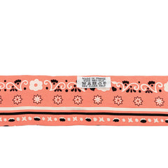 エルメス ツイリー Peuple du Vent 風の民 スカーフ ピンク マルチカラー シルク レディース HERMES 中古