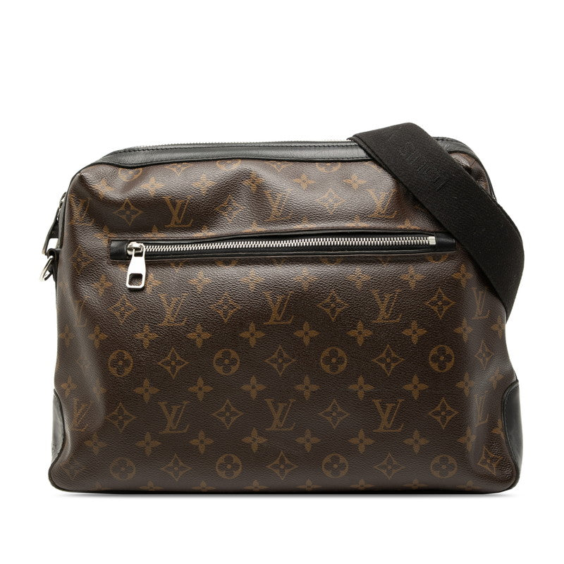 ルイ ヴィトン モノグラム マカサー トーレス ショルダーバッグ M40387 ブラウン ブラック PVC レザー レディース LOUIS VUITTON 【中古】
