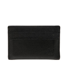 ルイ ヴィトン タイガ ポルトカルトダブル カードケース 名刺入れ M32730 ブラック レザー レディース LOUIS VUITTON 【中古】