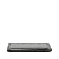 ルイ ヴィトン タイガ ポルトカルトダブル カードケース 名刺入れ M32730 ブラック レザー レディース LOUIS VUITTON 【中古】