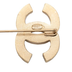 シャネル ココマーク ブローチ ゴールド メッキ フェイクパール レディース CHANEL 【中古】