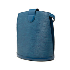 ルイ ヴィトン エピ クリュニー ショルダーバッグ M52255 トレドブルー レザー レディース LOUIS VUITTON 中古