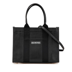 バレンシアガ ハードウェア ハンドバッグ ショルダーバッグ 2WAY 671402 ブラック レザー レディース BALENCIAGA 【中古】