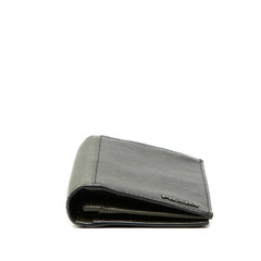 プラダ ロゴ 長財布 2MV836 ブラック グリーン サフィアーノレザー レディース PRADA 【中古】