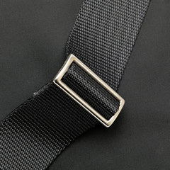 プラダ 三角ロゴプレート 斜め掛け ショルダーバッグ ブラック ナイロン レザー レディース PRADA 【中古】
