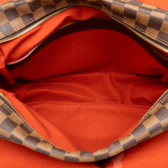 ルイ ヴィトン ダミエ ナヴィグリオ 斜め掛け ショルダーバッグ N45255 ブラウン PVC レザー レディース LOUIS VUITTON 中古