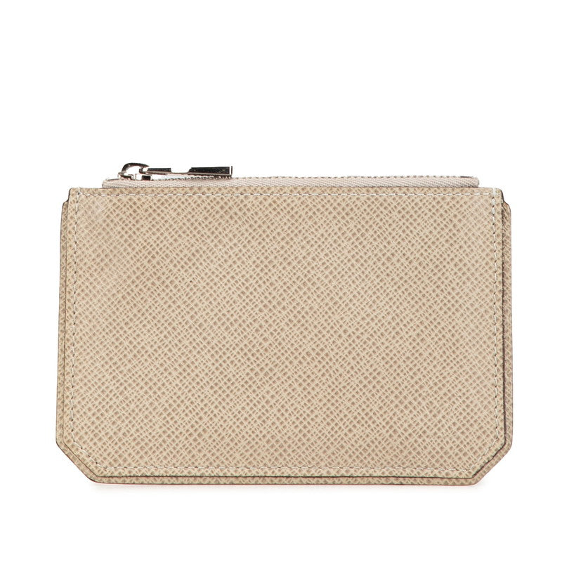 ルイ ヴィトン タイガ ポシェット クレ コインケース M32604 ベージュ レザー レディース LOUIS VUITTON 【中古】