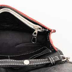 バレンシアガ バザール チェーン ショルダーバッグ ウォレット 497938 マルチカラー レザー レディース BALENCIAGA 【中古】