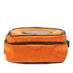 グッチ オフ ザ グリッド GG ショルダーバッグ 643882 オレンジ ナイロン ユニセックス GUCCI 【中古】