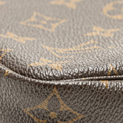 ルイ ヴィトン モノグラム ミニポシェット アクセソワール ポーチ M58009 ブラウン PVC レザー レディース LOUIS VUITTON 【中古】