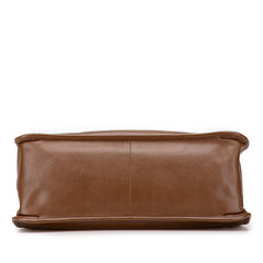 グッチ ホースビット トートバッグ ショルダーバッグ 623694 ブラウン レザー レディース GUCCI 【中古】