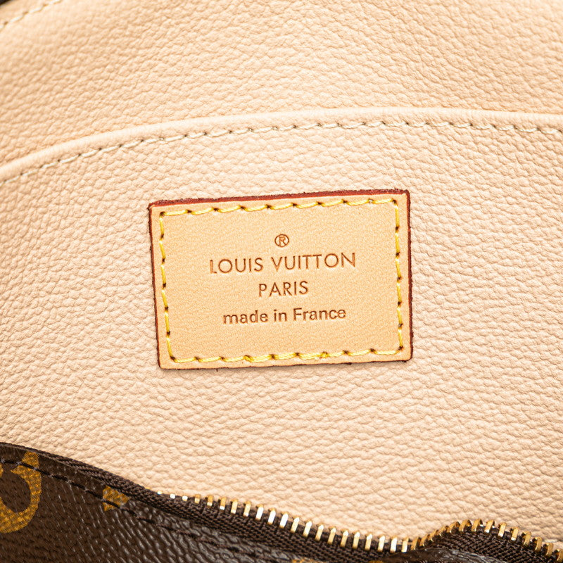 ルイ ヴィトン モノグラム ポシェット コスメティック ポーチ M47515 ブラウン PVC レザー レディース LOUIS VUITTON 【中古】