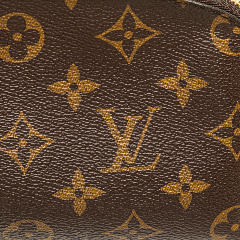 ルイ ヴィトン モノグラム ポシェット コスメティック ポーチ M47515 ブラウン PVC レザー レディース LOUIS VUITTON 【中古】