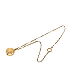 シャネル ココマーク チェーン ペンダント ネックレス ゴールド メッキ レディース CHANEL 【中古】