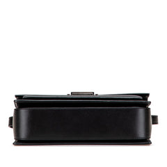 サンローラン ベルシャス ミディアム ハンドバッグ ショルダーバッグ 2WAY 482051 ブラック レザー レディース SAINT LAURENT 【中古】