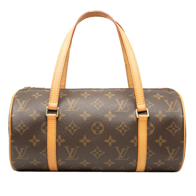 ルイ ヴィトン モノグラム パピヨン26 ハンドバッグ M51386 ブラウン PVC レザー レディース LOUIS VUITTON 【中古】