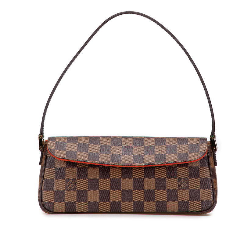 ルイ ヴィトン ダミエ レコレータ ワンショルダーバッグ ハンドバッグ N51299 ブラウン PVC レザー レディース LOUIS VUITTON 【中古】