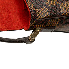 ルイ ヴィトン ダミエ レコレータ ワンショルダーバッグ ハンドバッグ N51299 ブラウン PVC レザー レディース LOUIS VUITTON 【中古】