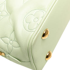 ルイ ヴィトン モノグラム マヒナ アルマ ソフトBB ハンドバッグ ショルダーバッグ 2WAY M20855 ライトグリーン レザー レディース LOUIS VUITTON 【中古】