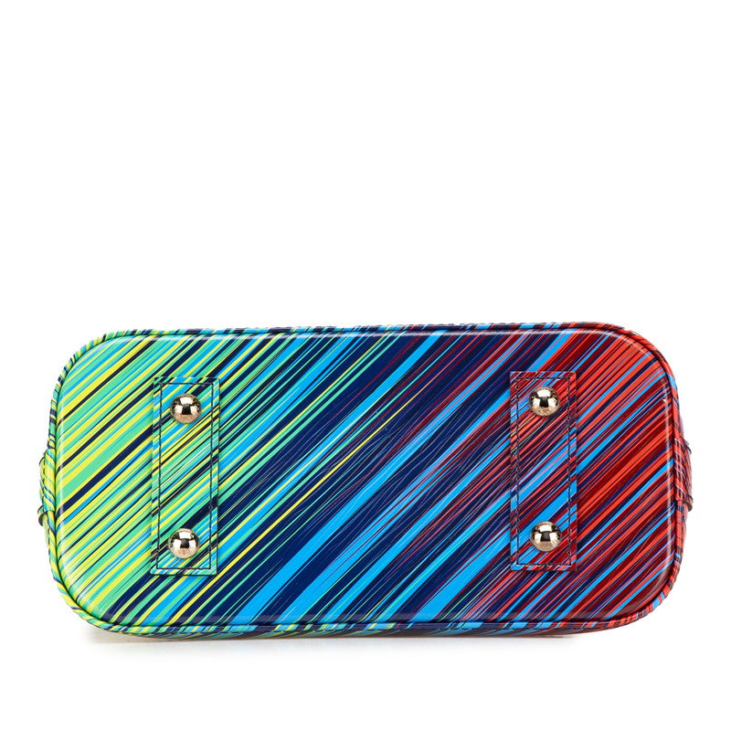 ルイ ヴィトン エピ トロピカル アルマBB ハンドバッグ ショルダーバッグ 2WAY M51304 ブルー マルチカラー レザー レディース LOUIS VUITTON 【中古】