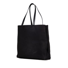 プラダ モンキー トートバッグ ブラック ホワイト オレンジ キャンバス レザー レディース PRADA 【中古】