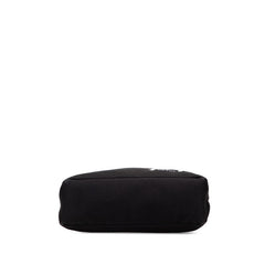 プラダ モンキー トートバッグ ブラック ホワイト オレンジ キャンバス レザー レディース PRADA 【中古】