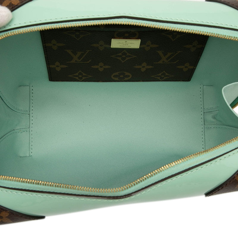 ルイ ヴィトン モノグラム ヴェニス ショルダーバッグ M52756 パラディッソ ブルー パテントレザー PVC レディース LOUIS VUITTON 【中古】