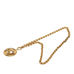 シャネル ヴィンテージ ココマーク ネックレス ゴールド メッキ レディース CHANEL 【中古】