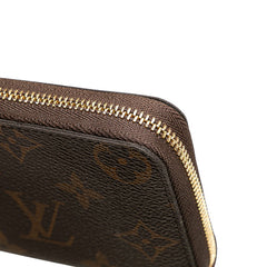 ルイ ヴィトン モノグラム ジッピー コインパース コインケース 小銭入れ M60067 ブラウン PVC レザー レディース LOUIS VUITTON 【中古】