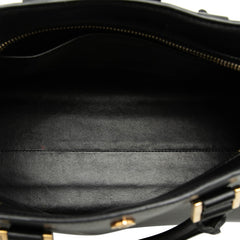 サンローラン ベイビーカバス ハンドバッグ ショルダーバッグ 2WAY 472466 ブラック レザー レディース SAINT LAURENT 【中古】