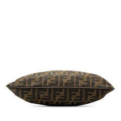 フェンディ ズッカ 斜め掛け ショルダーバッグ 7VA255 ブラウン キャンバス メンズ FENDI 【中古】