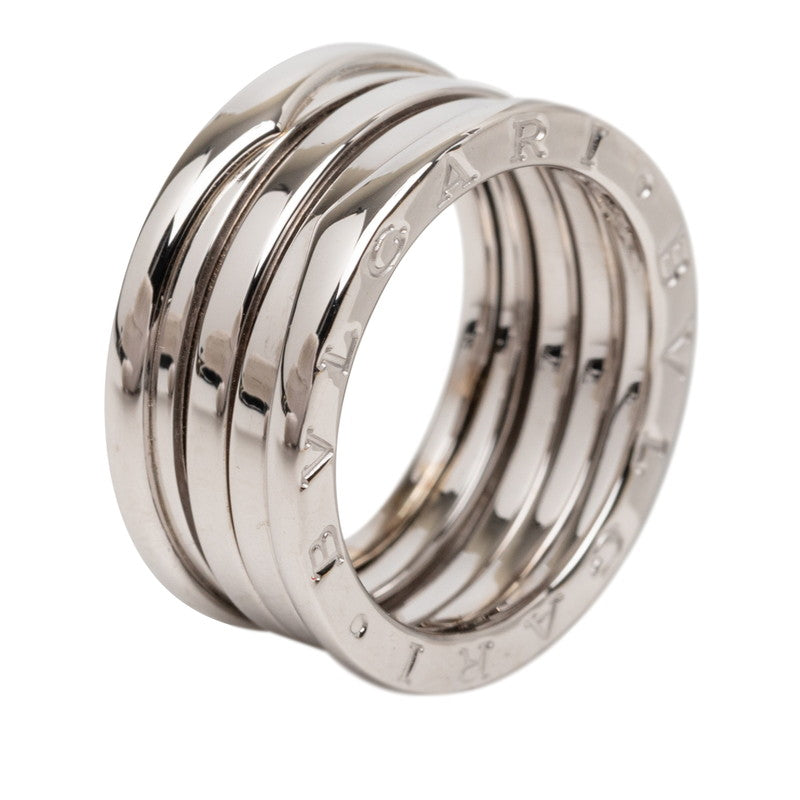 ブルガリ ビーゼロワン リング 指輪 #58 K18WG ホワイトゴールド 750 レディース BVLGARI 【中古】
