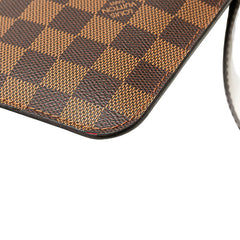 ルイ ヴィトン ダミエ ネヴァーフル 付属品ポーチ ポーチ ブラウン PVC レディース LOUIS VUITTON 【中古】