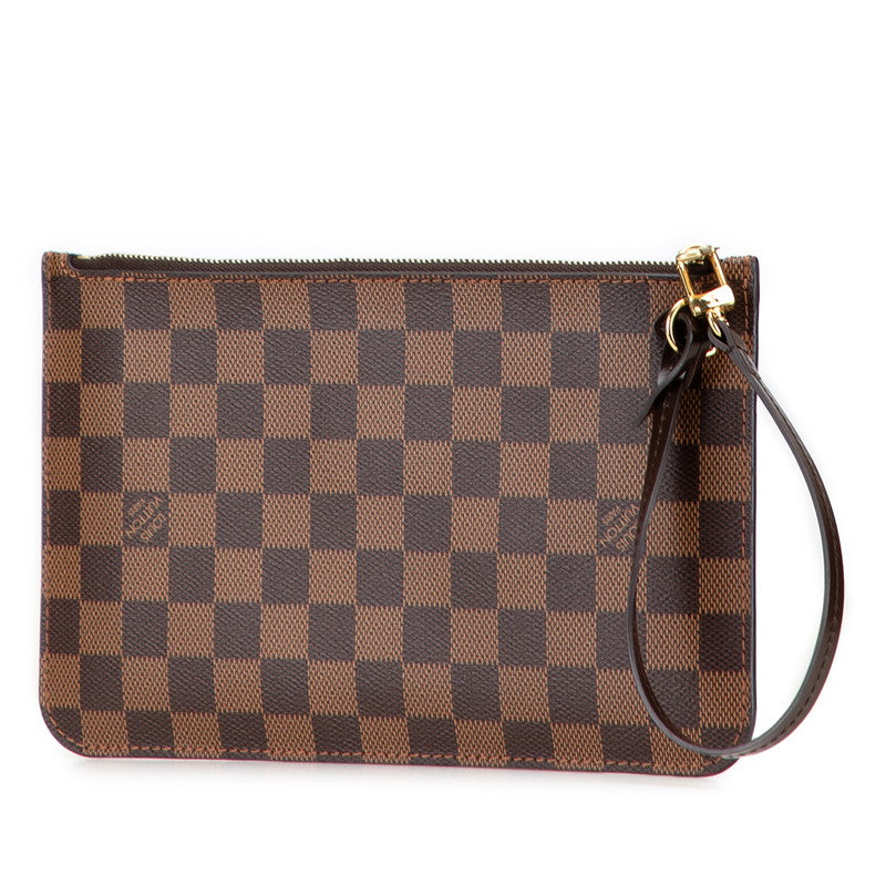ルイ ヴィトン ダミエ ネヴァーフル 付属品ポーチ ポーチ ブラウン PVC レディース LOUIS VUITTON 【中古】
