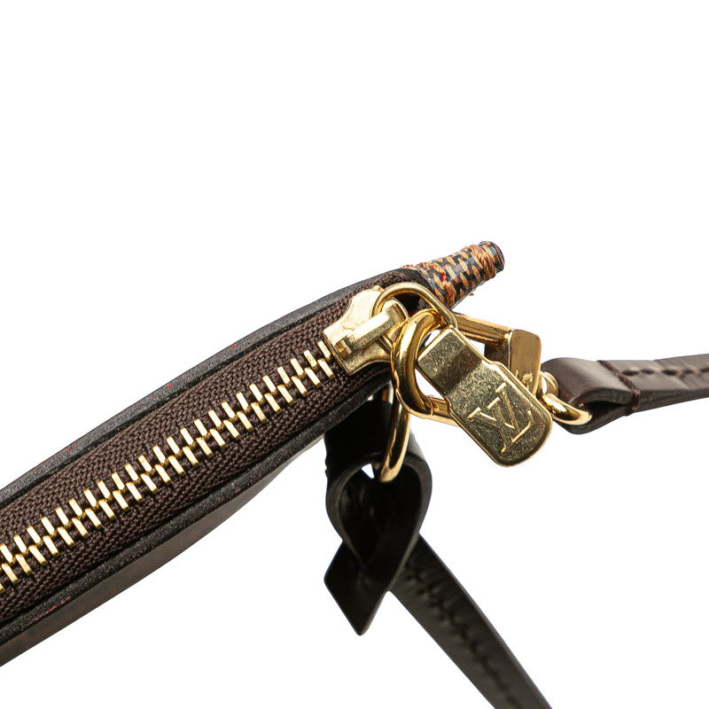 ルイ ヴィトン ダミエ ネヴァーフル 付属品ポーチ ポーチ ブラウン PVC レディース LOUIS VUITTON 【中古】