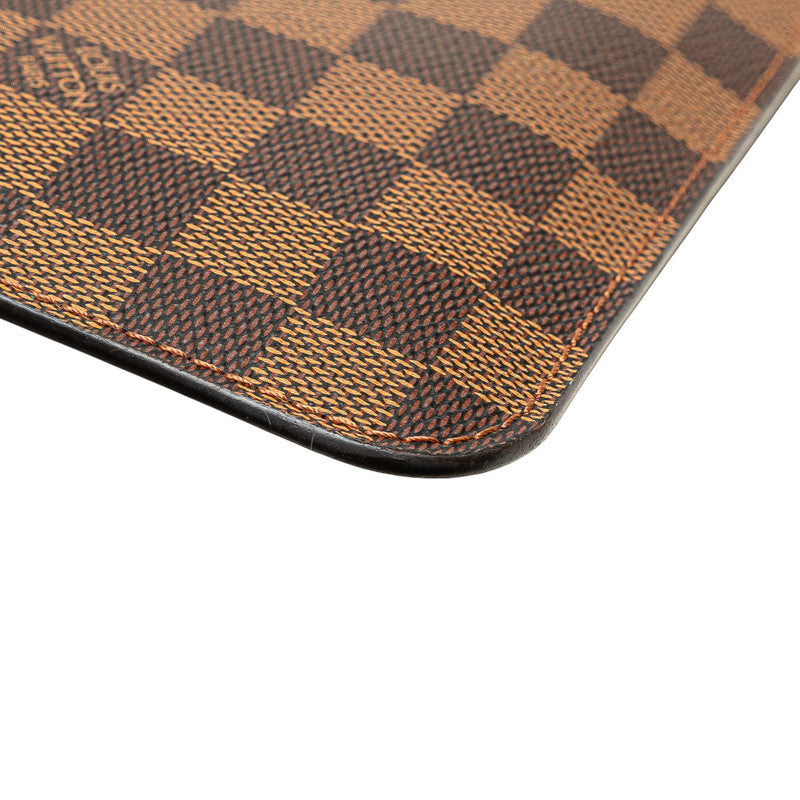 ルイ ヴィトン ダミエ ネヴァーフル 付属品ポーチ ポーチ ブラウン PVC レディース LOUIS VUITTON 【中古】