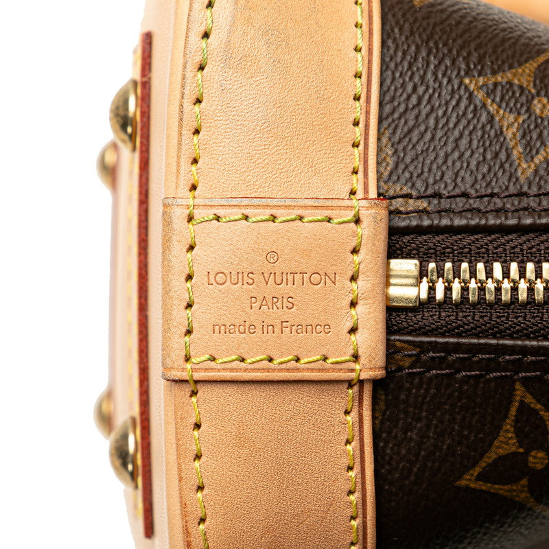 ルイ ヴィトン モノグラム アルマBB ハンドバッグ ショルダーバッグ 2WAY M53152 ブラウン PVC レザー レディース LOUIS VUITTON 【中古】