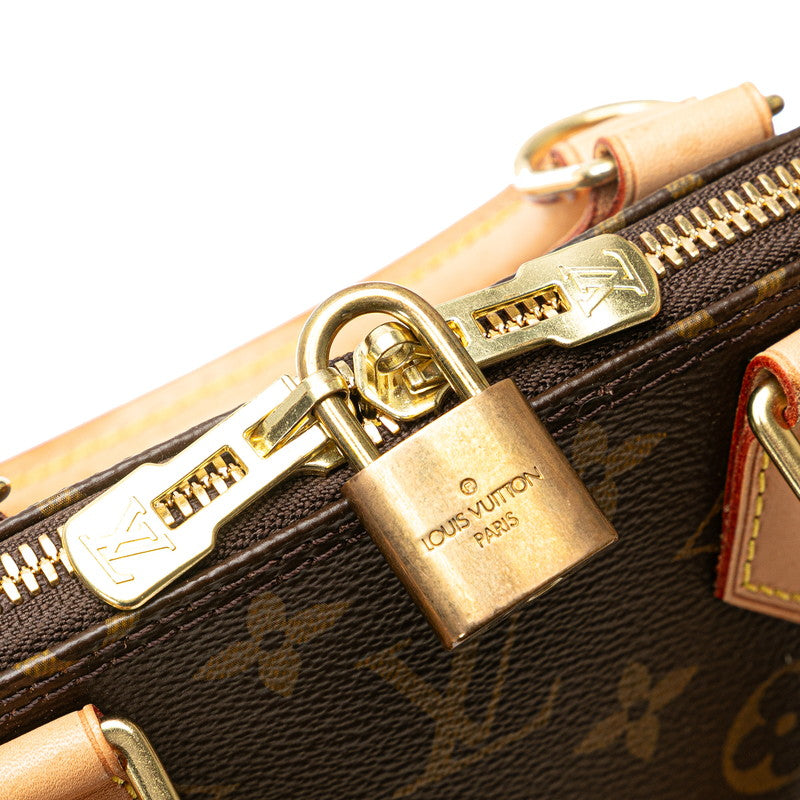 ルイ ヴィトン モノグラム アルマBB ハンドバッグ ショルダーバッグ 2WAY M53152 ブラウン PVC レザー レディース LOUIS VUITTON 【中古】