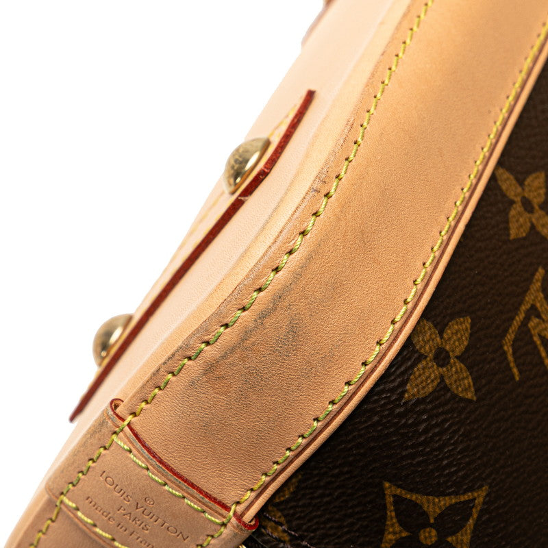 ルイ ヴィトン モノグラム アルマBB ハンドバッグ ショルダーバッグ 2WAY M53152 ブラウン PVC レザー レディース LOUIS VUITTON 【中古】