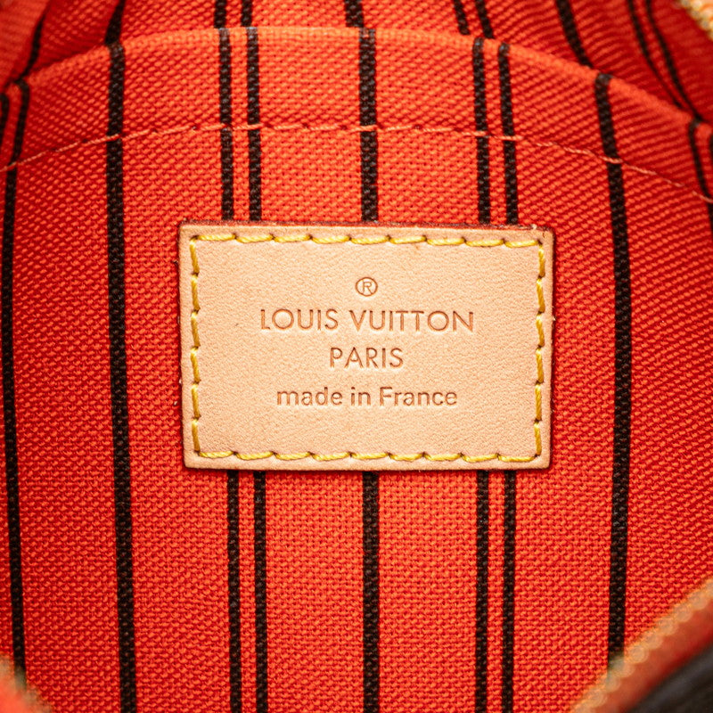 ルイ ヴィトン モノグラム ネヴァーフルMM付属 ポーチ ブラウン PVC レザー レディース LOUIS VUITTON 【中古】