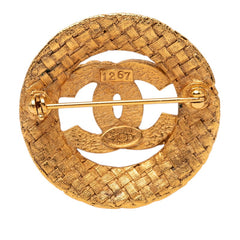 シャネル ココマーク ヴィンテージ ブローチ コサージュ 29刻印 ゴールド メッキ レディース CHANEL 【中古】